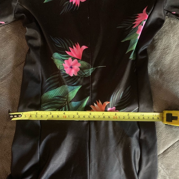 Flamingo Print Long Sleeve Cycling Triathlon Skinsuit - Picture 10 of 13